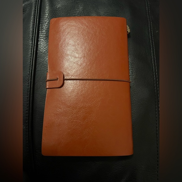 Leather Journal with inspirational Bible verse and band closure. ❤️❤️❤️ - Picture 3 of 11